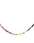 Hailey G- Multi-Sapphire Ombre Necklace