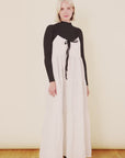 ROSALIE Sustainable Fabric Dress- Cream