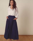 VOYAGE Skirt- Navy