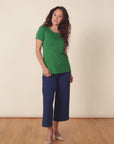 CLASSIC Bamboo Tee- Dark Heather