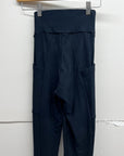 RESALE -Bamboo Fleece Pocket Legging-XS- Charcoal- RE319