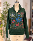 Pull demi-zip en coton BERRY