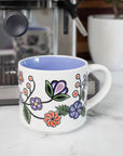 Ceramic Mug (Ojibwe Florals) - 16oz