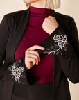 Blazer à revers DELPHINE
