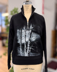 Pull demi-zip en coton BERRY