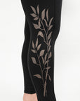 MID Season Pocket Printed Leggings- Nothern Willow