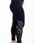 MID Season Pocket Printed Leggings- Nothern Willow
