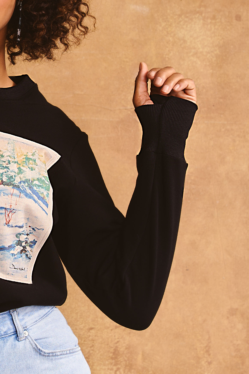 GREEN SALE - NOEL Crew Neck Sweater