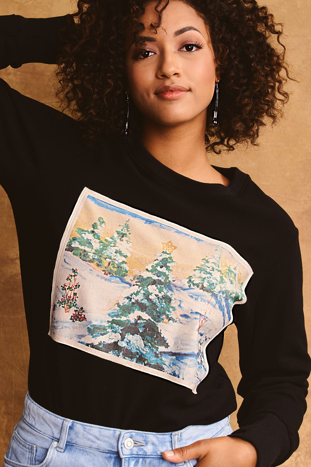 GREEN SALE - NOEL Crew Neck Sweater
