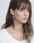 This Ilk - Parrot Earrings - Navy