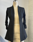 RESALE -Bonjour Blazer- XS- Charcoal- RE251