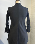 RESALE -Bonjour Blazer- XS- Charcoal- RE251