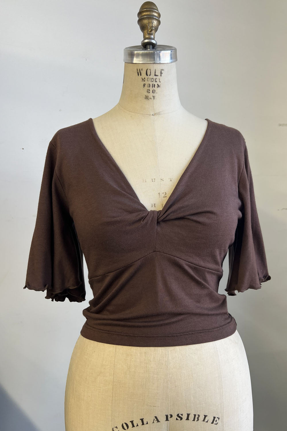 REVENTE - ZW Twist Top - XS/S - Torréfaction française - RE253