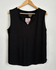 RESALE -Sadie Top- L- Black- RE274