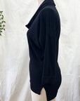 RESALE - Bamboo Top - S -Black- RE376