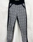 RESALE - Promenade Pant -XS - Black/white- RE378