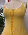 RESALE - MJ Tank Top - Yellow - S - RE563