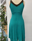 RESALE - Amelie Dress - Teal/Olive - XS - RE571