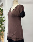 RESALE - Tessie Tunic - French Roast - L - RE608