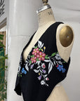 RESALE - Louis Cotton Vest - Black - S - RE611