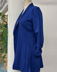 RESALE - Wrap Jacket - Cobalt - S - RE616