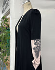 RESALE - Duster - Black/Blush - XS/S - RE628