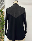 REVENTE - Blazer - P - cobalt/gris - RE614