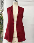 RESALE - Fort Garry Vest - Scarlet - M/L - RE692