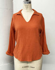 RESALE - Soleil Blouse - Sunset -M - RE713