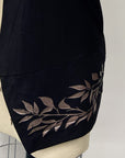 RESALE - Willow Fleece Vest - black/ rose gold - NW - L/XL- RE714