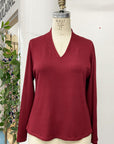 REVENTE - Blouse Envie longues manches - écarlate - M - RE716