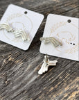Sheppards Hook - Silver Rainbow Earrings - SRE