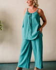 Soleil Wide-Leg Pants
