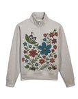 Berry Cotton Half-Zip