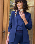 BONJOUR Blazer- Indigo