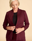 BONJOUR Blazer- Merlot