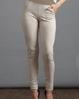 GREEN SALE - Chaplin Slim Pant- Almond