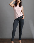 Pantalon étroit Chaplin - gris orage