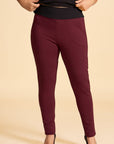 CHAPLIN SLIM Pant- Merlot
