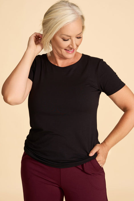 CLASSIC Bamboo Tee- Black