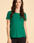 CLASSIC Bamboo Tee- Evergreen