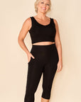 ALL SEASON POCKET Crop Leggings