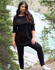 DANIELLE Tunic- Black