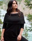 DANIELLE Tunic- Black