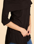 DANIELLE Tunic- Black