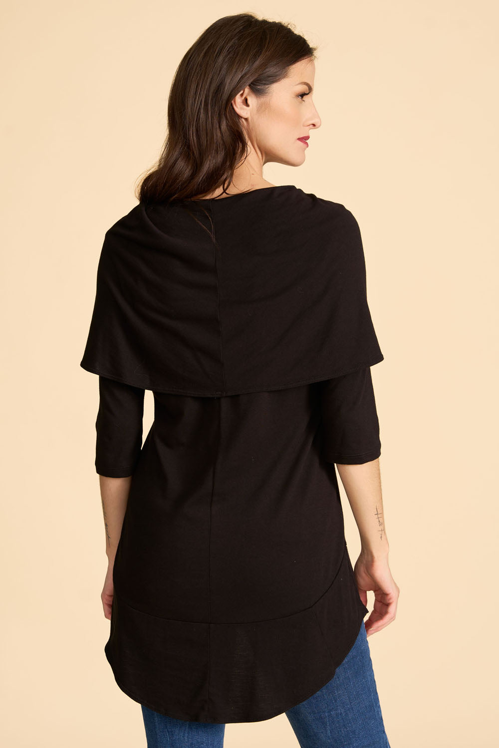 DANIELLE Tunic- Black
