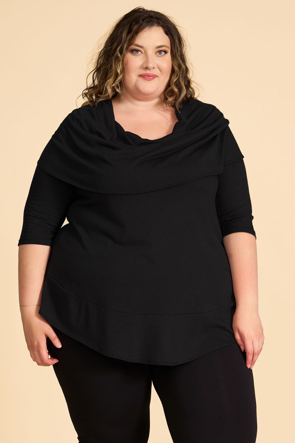 DANIELLE Tunic- Black
