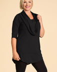 DANIELLE Tunic- Black