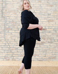 DANIELLE Tunic- Black