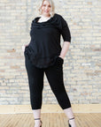 DANIELLE Tunic- Black